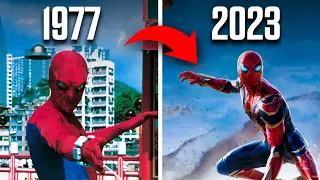 The Evolution of Spider-Man Movies (1977 - 2023)