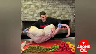 Turkish Chef Burak Amazing Giant Ostrich