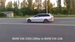BMW E36 328i STAGE 2 vs  330i 330d E70 4.8i 328i