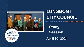 City Council Study Session 04/30/2024