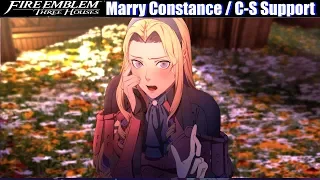 FE3H Marriage / Romance Constance (C - S Support) - Fire Emblem Three Houses DLC
