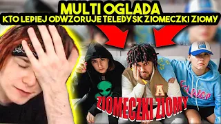 MULTI ogląda KTO LEPIEJ ODWZORUJE TELEDYSK "YOUNG MULTI - ZIOMECZKI ZIOMY"