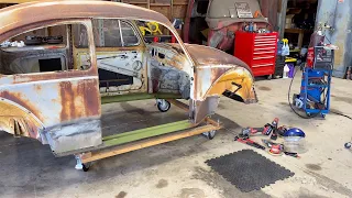 1965 VW Beetle Restoration - Metal Work