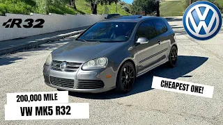 I BOUGHT A 200,000 MILE VW MK5 R32 | CHEAPEST ONE!