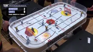 Настольный хоккей. Выпуск 82. Table hockey-RIGA-2012-final-BOR-CAI-1-comment-TITOV