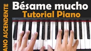 BESAME MUCHO TUTORIAL PIANO