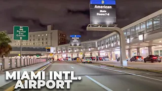 Confusion at the Miami Airport! : Evening Drive to Pick Up Friends