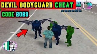 GTA Vice City DevilL Bodyguard Cheat Code | GTA Vice City Bodyguard Cheat Code 2023