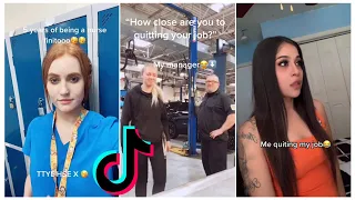 Quit my job with style tik tok compilation