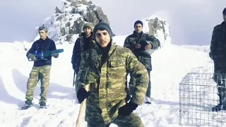 Concert of Azerbaijani soldiers-Sən gəlin köçən gün