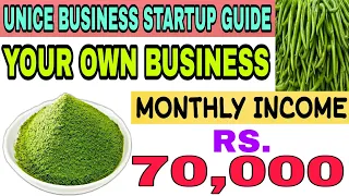 Unique Business Startup Guide|Green Chillie Powder Packeging And Silling Business Idea| @BUSINEWAY