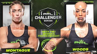 Michelle Montague vs Shaquita Amador Woods | 2023 PFL Challenger Series - Week 2