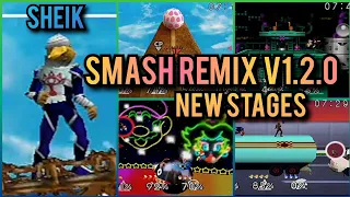 SMASH REMIX V1.2.0 SHEIK AND NEW STAGES - REAL N64 EVERDRIVE