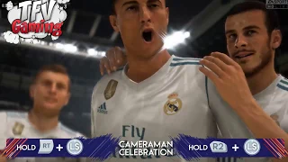 FIFA 18 ALL CELEBRATIONS TUTORIAL | Xbox and Playstation