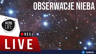 Gromady gwiazd i piękne mgławice. Lipcowe obserwacje głębokiego nieba - AstroLife na LIVE  #74