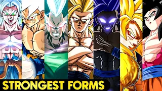 Strongest Forms Of Goku In Dragon Ball AF/Powerful Transformations Of Goku /In Hindi/Next Jen Comics