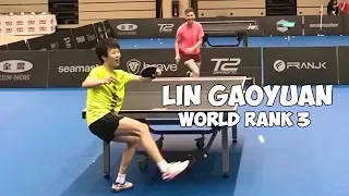 I played against World no.3 Lin Gaoyuan