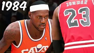 I Put LeBron In The 80's With Jordan