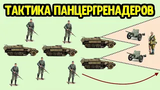 Как воевали панцергренадеры Вермахта на БТР? Тактика, состав и вооружение