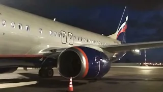 перелёт из Санкт-Петербурга в Иркутск рейс SU6002 Аэрофлот Boeing 737-800 3.06.2023