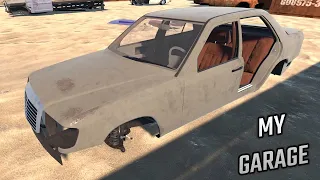 BUILDING THE JUNKYARD CAR THE WOLF - LETS PLAY MY GARAGE