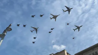 MOSCOW VICTORY PARADE 2022. Dress rehearsal 07.05.22