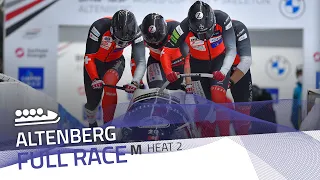 Altenberg #2 | BMW IBSF World Cup 2021/2022 - 4-Man Bobsleigh Heat 2 | IBSF Official