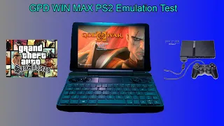 GPD Win Max PS2 Emulation Test