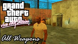 Grand Theft Auto Vice City Stories | All Weapons