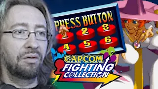 Did this guy just use a CHEAT CODE?! - Capcom Fighters Collection