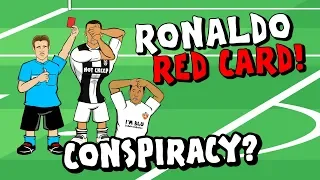 🔴RONALDO RED CARD🔴 Conspiracy? (Valencia vs Juventus Champions League 18-19 Parody)