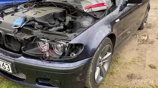 Правильная установка ангельских глазок bmw e46 angel  eyes LED drl halo ringi на мою 330d