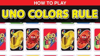 How to Play UNO Colors Rule?