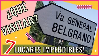 🚦 ¿Qué VISITAR en VILLA GENERAL BELGRANO? | 7 IMPERDIBLES para hacer a PIE o en AUTO