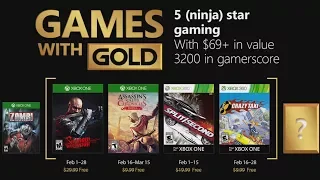 Xbox - Февраль 2018 Games with Gold (Rus)