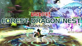 Dragon Nest SEA | Forest Dragon Nest Hardcore (Saint POV) - Ultrawide Gameplay (21:9 3440x1440)