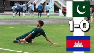 Pakistan Vs Cambodia | 1-0 | FIFA World Cup Qualifiers | HD HIGHLIGHTS | All Goals & Skills