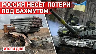 Потери РФ под Бахмутом. В Донецке горит склад боеприпасов. Обстрел Авдеевки