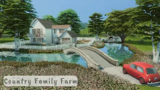 Countryside Family Farm | The Sims 4 Speed Build | CC | Download Link