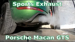 Porsche Macan GTS - Sports Exhaust - Warm and Cold and Rev