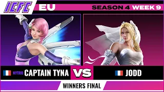 Captain Tyna (Alisa) vs. Jodd (Nina) Winners Final - ICFC EU Tekken 7 Season 4 Week 9