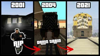 Evolution of Train LOGIC in GTA Games [2001-2021]