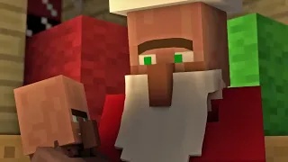 Christmas with the Villagers (Minecraft Animation)