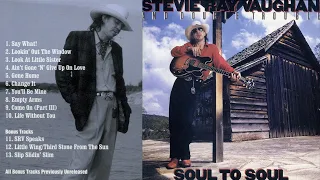 Stevie Ray Vaughan & Double Trouble - Soul to soul (full album + bonus track) 1985  remastered 1999