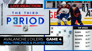 ​Edmonton Oilers vs Colorado Avalanche Game 4 | Third Period Live Show | NHL Playoffs 2022