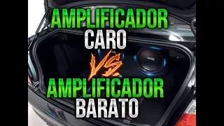 AMPLIFICADOR COSTOSO VS AMPLIFICADOR BARATO ( POTENCIA ) / CAR AUDIO