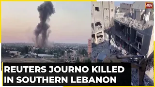 Israel-Hamas War | Shelling Along Southern Lebanon Border Kills Reuters Journalist