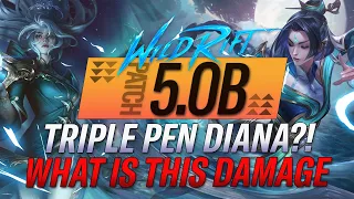 WILD RIFT | HOW IS THIS DAMAGE LEGAL?! | Challenger Diana Gameplay | Guide Build, Tips & Tricks