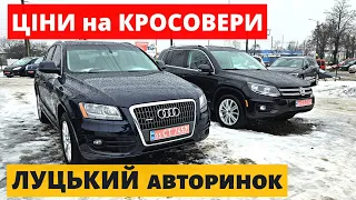 РЕАЛЬНІ ЦІНИ на КРОСОВЕРИ /// ЛУЦЬКИЙ АВТОРИНОК // 01.02.2024р. #автопідбір #кросовери  #автобазар