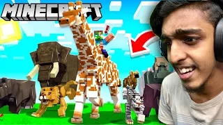 I added Every ANIMALS in Minecraft 😂😂!! GAME THERAPIST